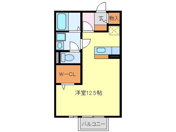 リビングタウン西枇杷島の物件間取画像